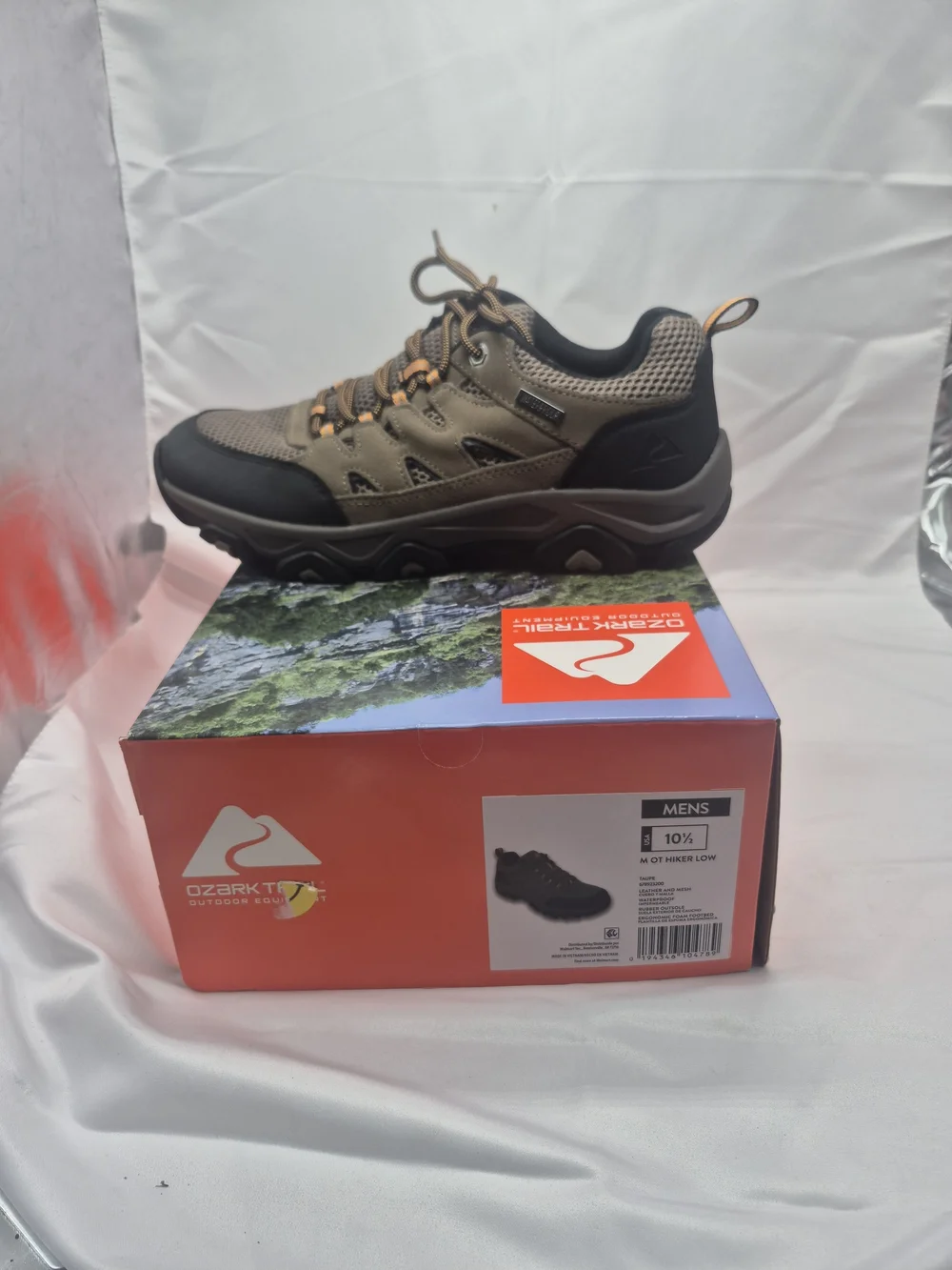 Ozark Trail Men's Brown Outdoor Hiking Shoes
